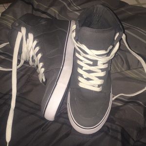 Dark grey air walk Hightops